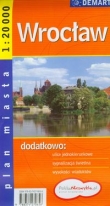 Wrocław. Plan miasta 1: 20 000