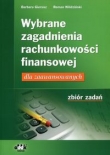 Wybrane zagadnienia rachunkowości finansowej Zbiór zadań