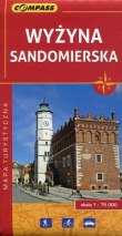 Wyżyna Sandomierska mapa turystyczna 1:75 000