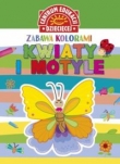 Zabawa kolorami. Kwiaty i motyle
