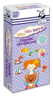 Zagadki obrazkowe Hip hip hurra