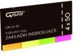 Zakładki indeksujące Grand Flagi GR-Z4-50 12 sztuk
