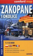 Zakopane i okolice mapa kieszonkowa 1:15 000