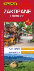 Zakopane i okolice Plan miasta 1:15 000