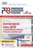 Zamknięcie roku 2018 w jednostkach sektora finansó publicznych