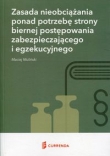Zasada nieobciążania ponad potrzebę strony biernej postępowania zabezpieczającego i egzekucyjnego