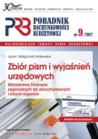 Zbiór pism i wyjaśnień urzędowych Ministerstwa Finansów, regionalnych izb obrachunkowych i innych or