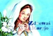 Zdrowaś Maryjo - malowanka dla dzieci