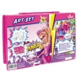 Zestaw artystyczny  Barbie power 68 elementów