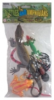 Zestaw zwierząt gady i płazy