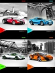 Zeszyt A5 Top-2000 w kratkę 60 kartek Powerfull Car Mix