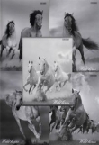 Zeszyt A5 Top-2000 w kratkę 60 kartek Wild horses mix