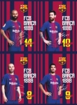 Zeszyt A5 w kratkę 16 kartek FC Barcelona 20 sztuk mix