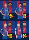 Zeszyt A5 w linie 32 kartki FC Barcelona 10 sztuk mix