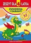Zeszyt dla 4-latka Ćwiczenia i zabawy