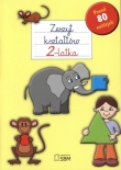 Zeszyt kształtów 2-latka (+80 naklejek)