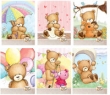 Zeszyt Popcorn The Bear A4 Kratka 5mm /10szt