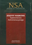 Zeszyty Naukowe Sądownictwa Administracyjnego 5/2011