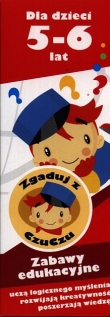 Zgaduj z CzuCzu. Zabawy edukacyjne dla dzieci 5-6 lat