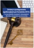 Zmiany w postępowaniu egzekucyjnym po 8 września 2016 r.