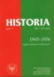 Źródła do dziejów Polski w XIX i XX wieku Tom V