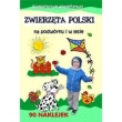 Zwierzęta Polski na podwórki i w lesie Naklejkowe szaleństwo