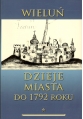 WIELUŃ. DZIEJE MIASTA t.1 do 1792 op.miękka