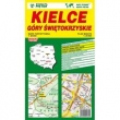 Kielce Góry Świętokrzyskie mapa samochodowa 1:20 000