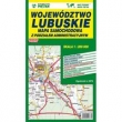 Mapa województwa lubuskiego - Administracyjno-Samochodowa 1:200 000