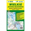 Wielkie Jeziora Mazurskie mapa turystyczna 1:125 000